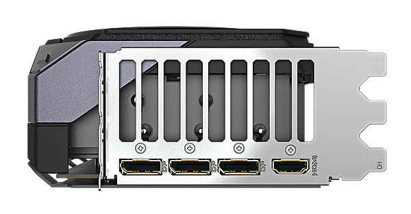 Gigabyte RTX 5070 Ti GAMING OC 16G; obrazové výstupy 