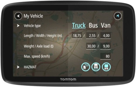 GPS navigácia TomTom
