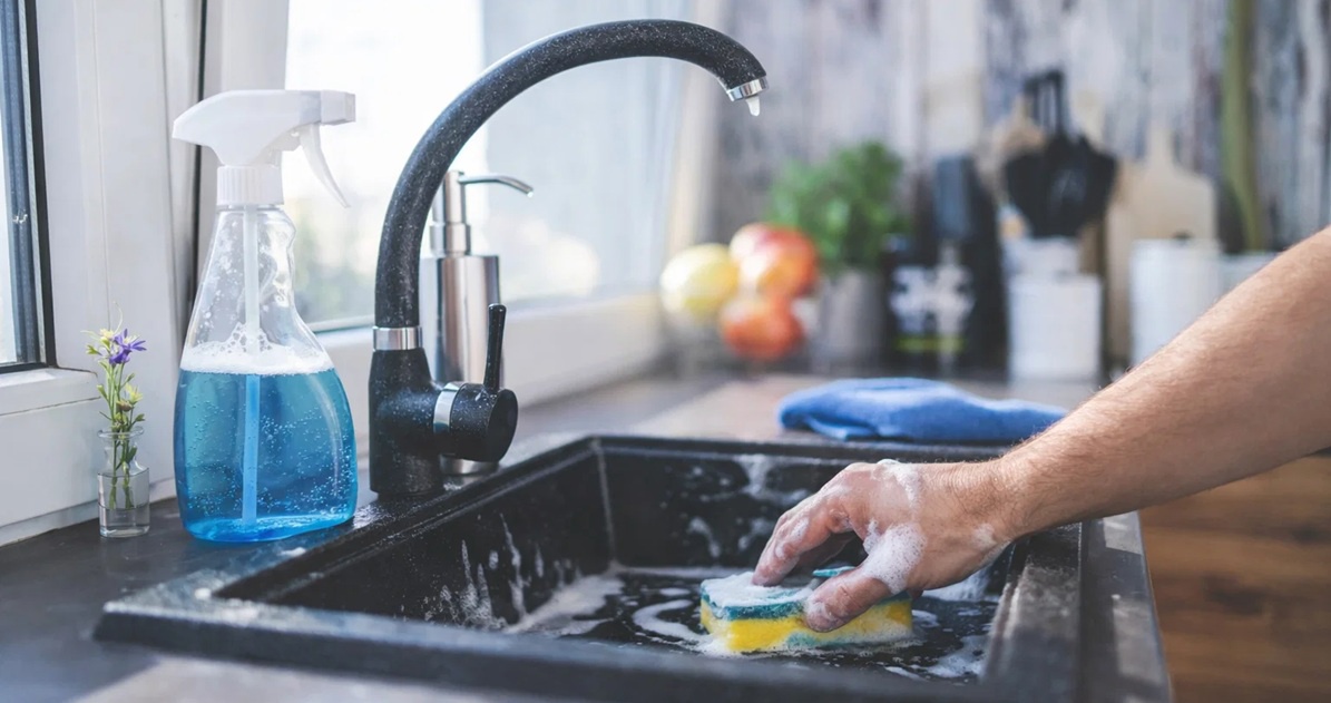 Ako vyčistiť granitový drez