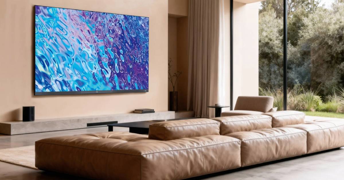Televízor Haier 2026 QD-Mini LED obývacia izba