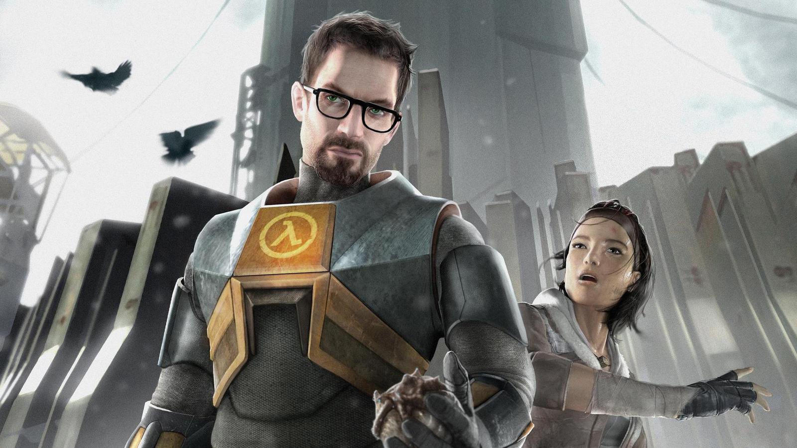 Half-Life 2; screenshot: cover