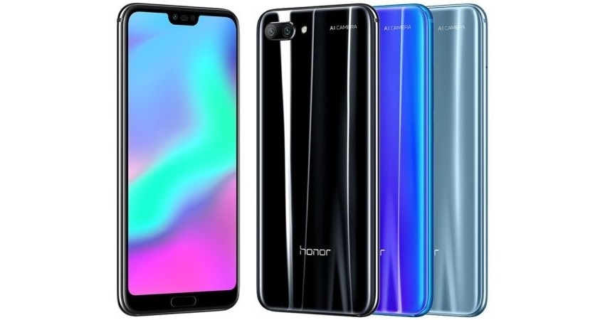 Honor 10 farby