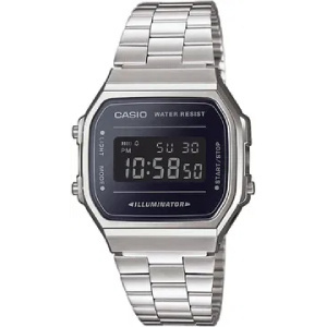 Hodinky casio vintage silver A168