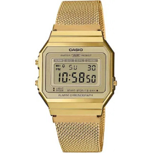 Casio vintage gold hodinky A700