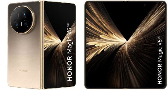 Honor Magic V5 zlatá