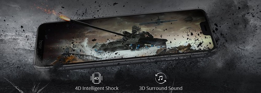 Honor Play ponúkne skvelé funkcie na spestrenie zážitku počas hrania hier Honor Play s hernými efektami