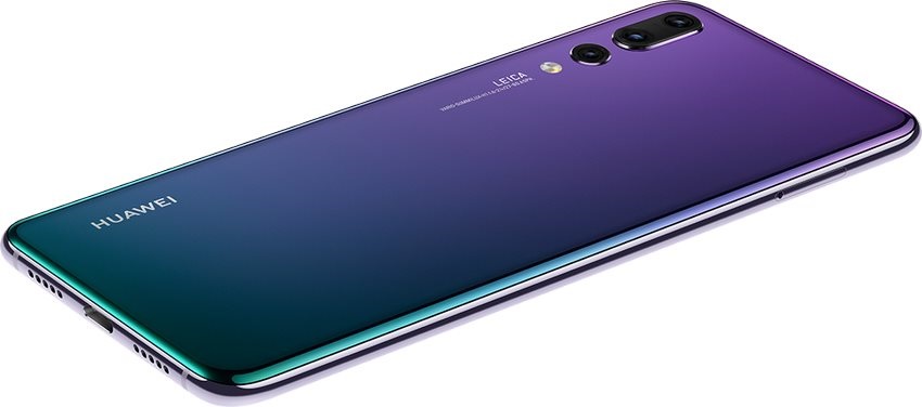 Huawei P20 Pro, zadná strana