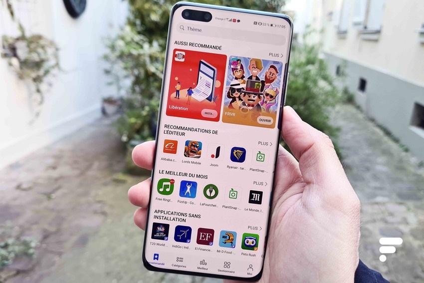 Huawei P40, AppGallery