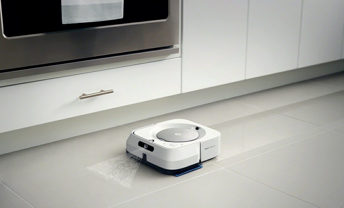 Dokonalá čistota vďaka robotickému mopu Braava Jet m6 Robotický mop Braava Jet m6
