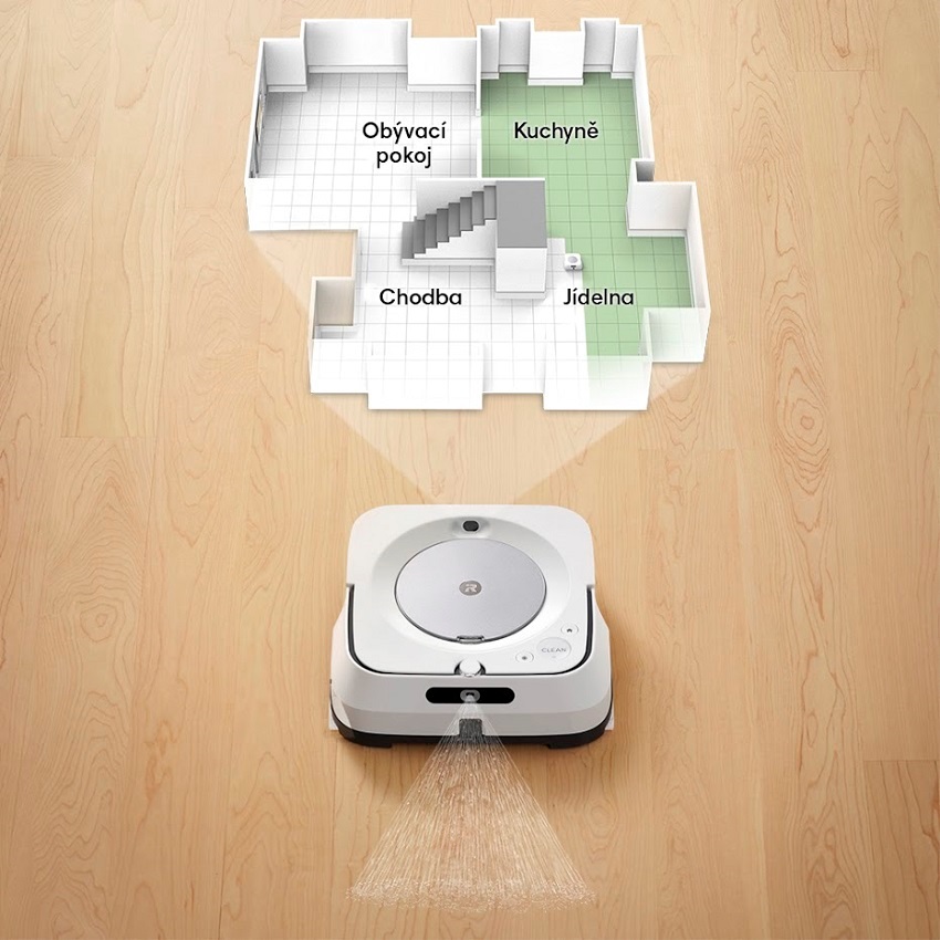 Upratovanie s Braava Jet m6