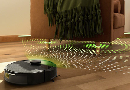 Robotický vysávač s navigáciou ClearView LiDAR