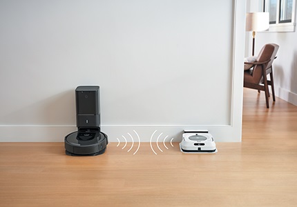 Robotický vysávač iRobot - komunikácia s iRobot Braava