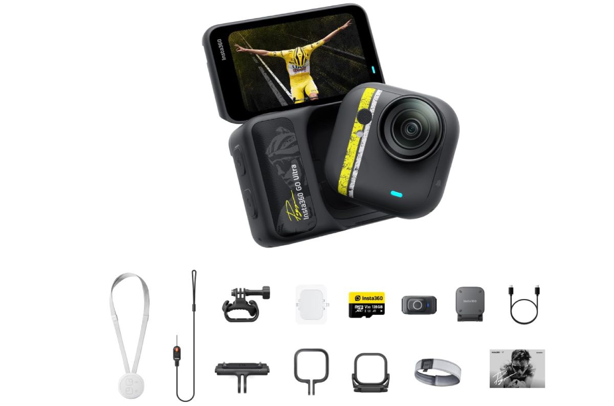 Insta360 GO Ultra Tadej Pogačar Edition Tour Yellow cyklistika
