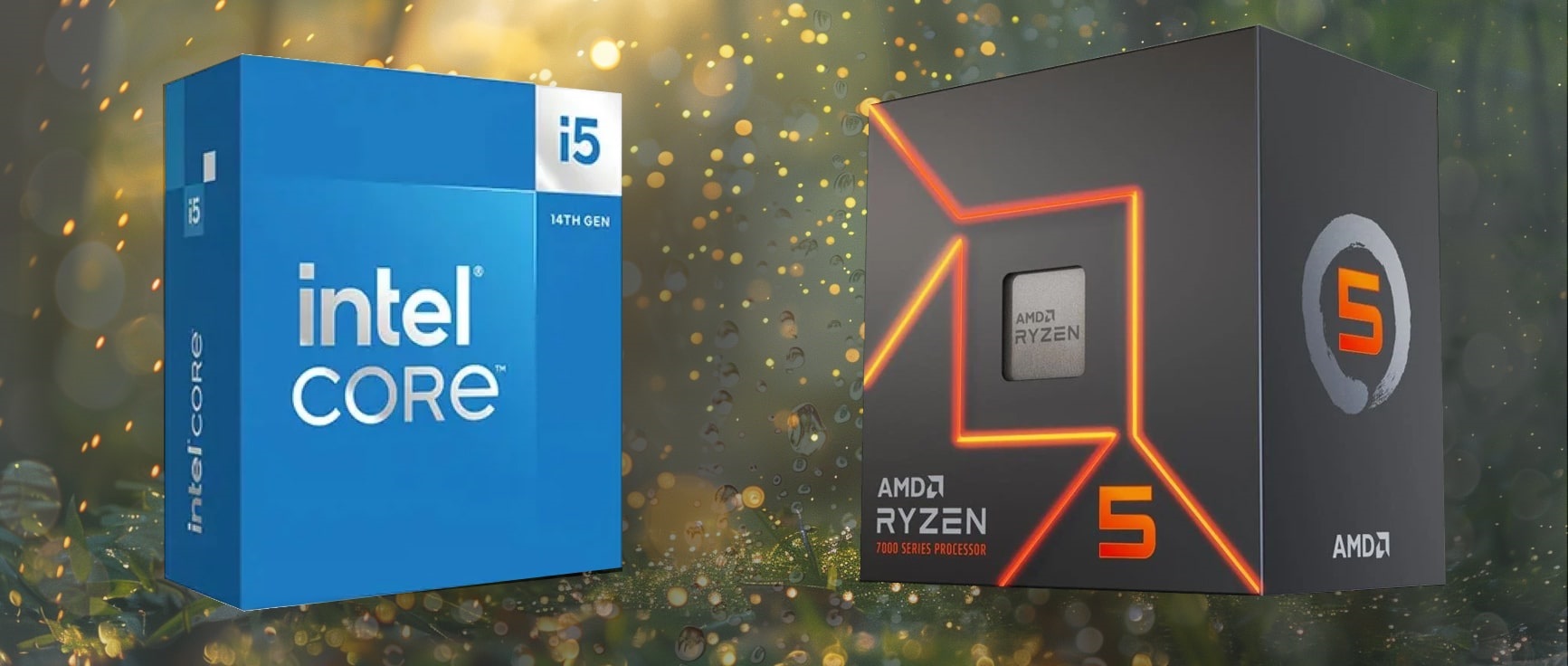 Intel i5 14400f vs AMD Ryzen 5 7600 Porovnanie