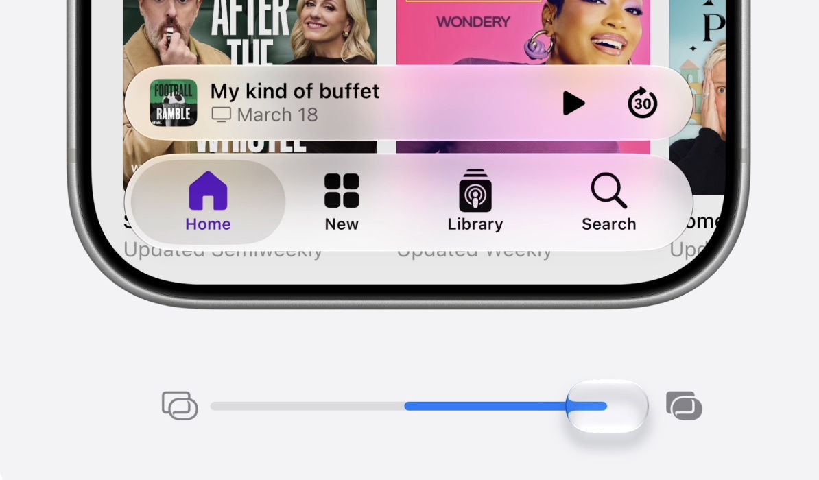 iOS 27, Liquid Glass