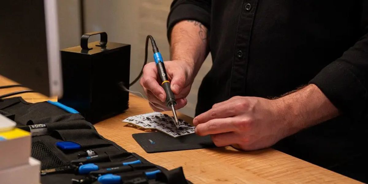 iFixit FixHub Power Series súprava spájkovacích nástrojov modulárny systém