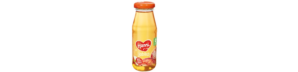 Lahodný nápoj Hami s jablkovým džúsom