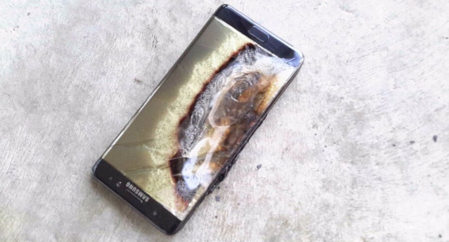 Samsung Galaxy Note 7, batéria