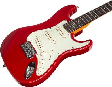 Detská elektrická gitara červená