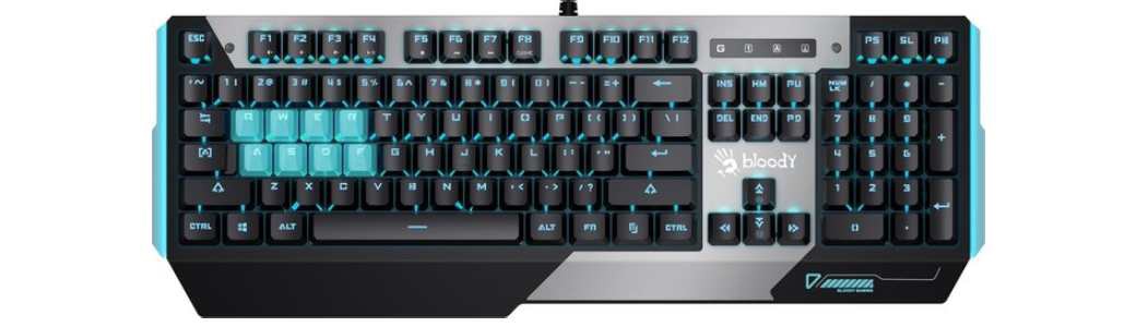 svietiaca klávesnica