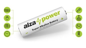 Jednorazová tužková batéria AA