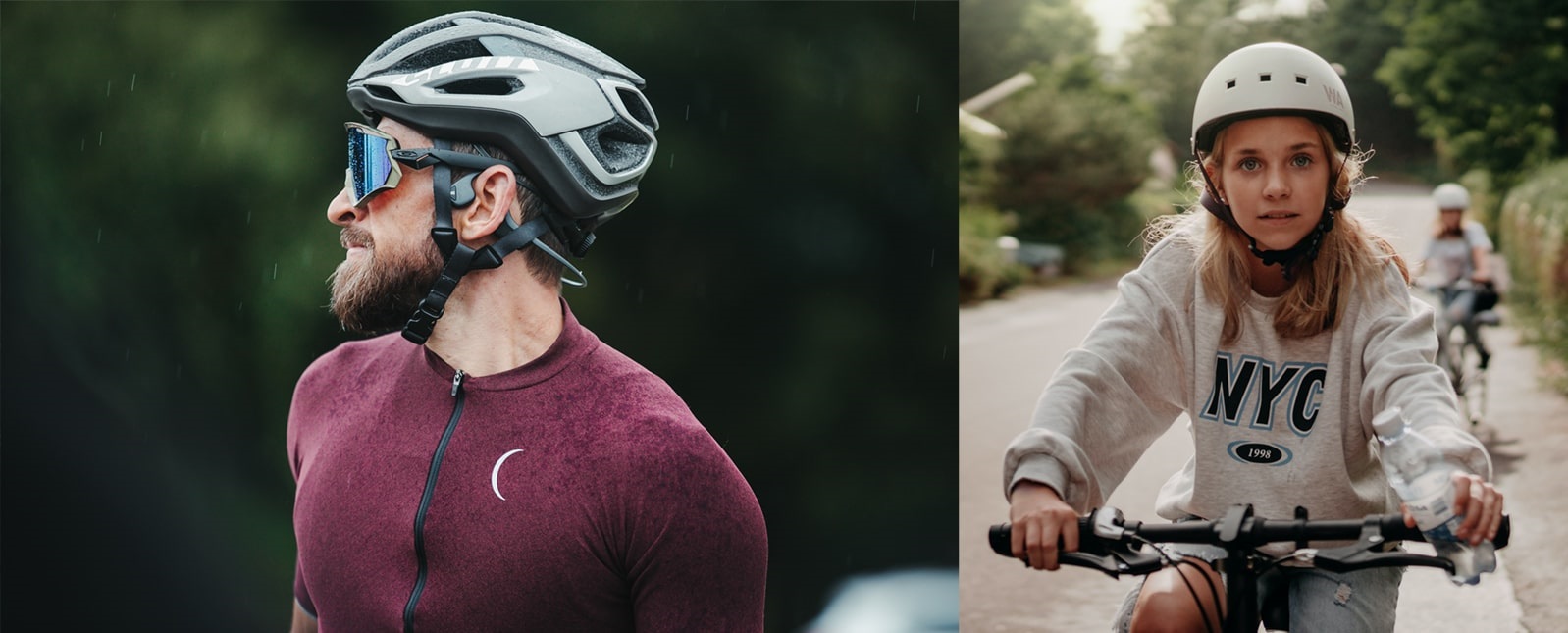 Jazda na bicykli: povinnosť nosiť prilbu