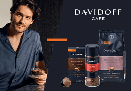 DAVIDOFF CAFÉ kávové zrná