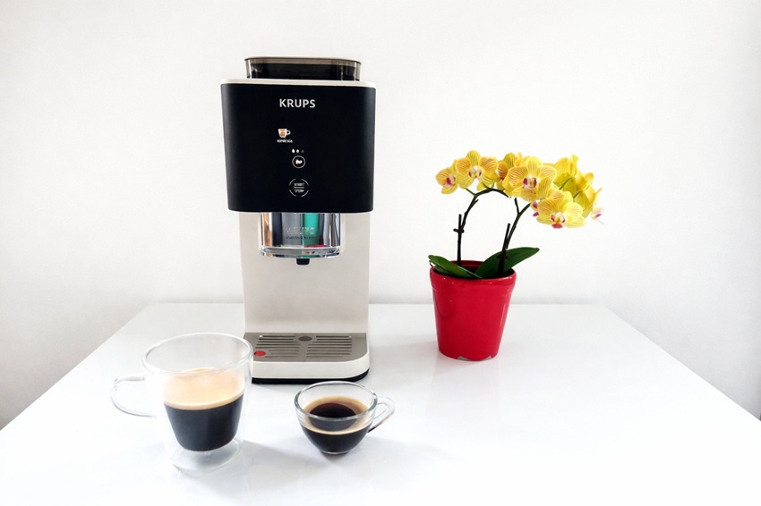 Recenzia automatického kávovaru KRUPS Coffee Crush Ivory