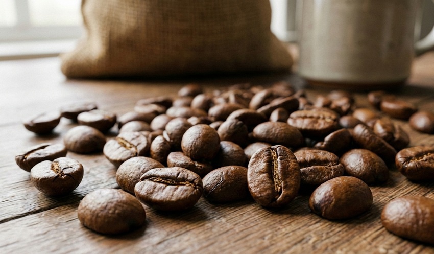 Kávová maska na vlasy