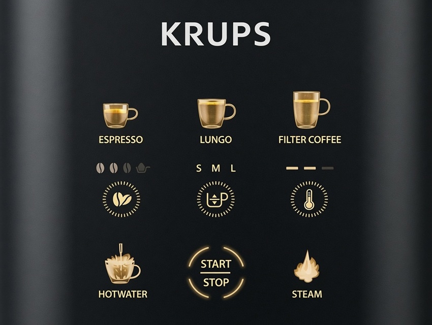 Recenzia automatického kávovaru KRUPS Coffee Crush Extra Milk