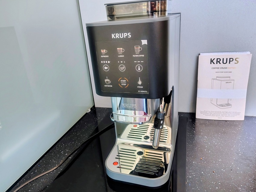 Recenzia automatického kávovaru KRUPS Coffee Crush Extra Milk
