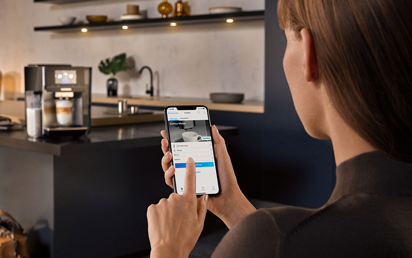 kavovary Bosch s technológiou home connect