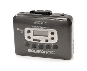 Kazetový prehrávač Walkman