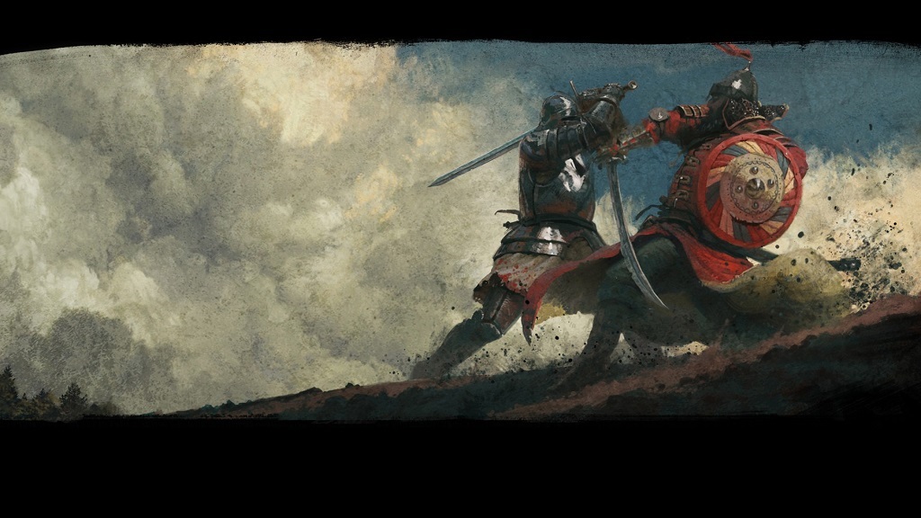 Kingdom Come: Deliverance; Wallpaper: rytieri, súboj