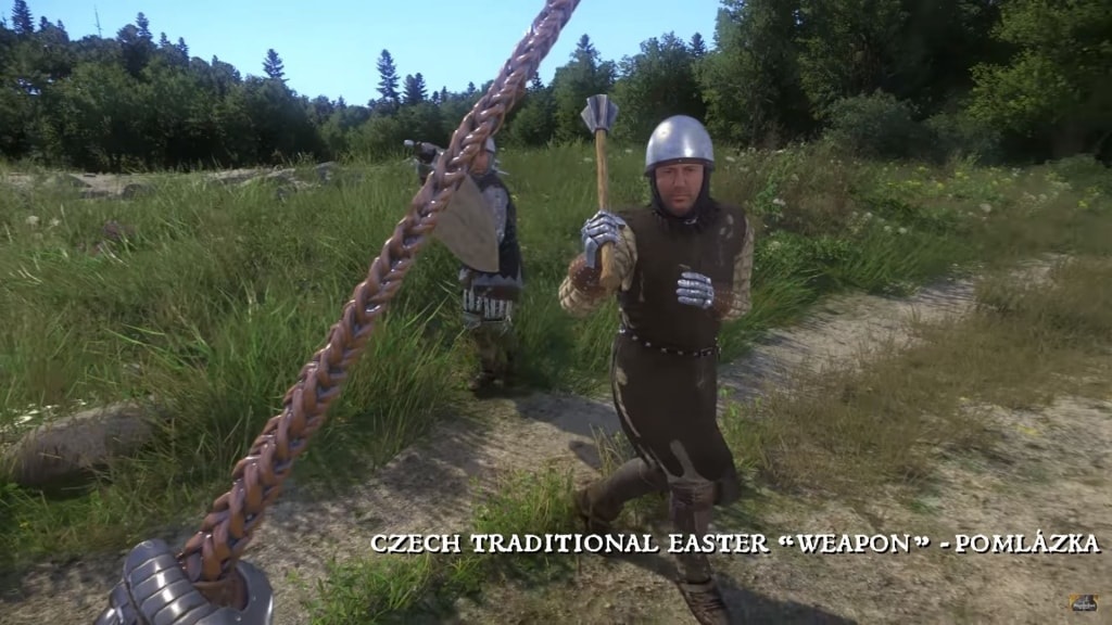 Kingdom Come: Deliverance; bitka, korbáč