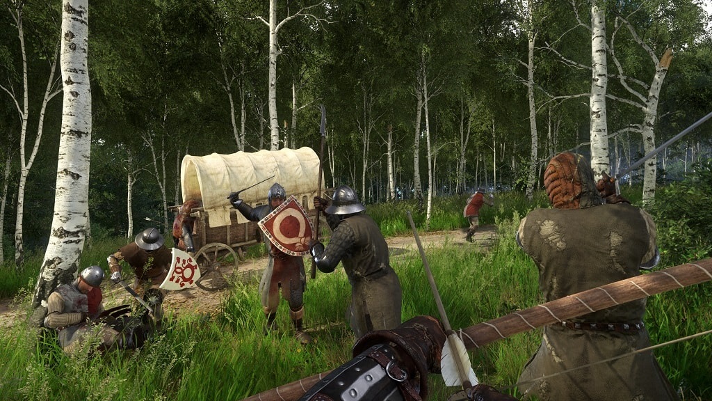 Kingdom Come: Deliverance; bitka, luk