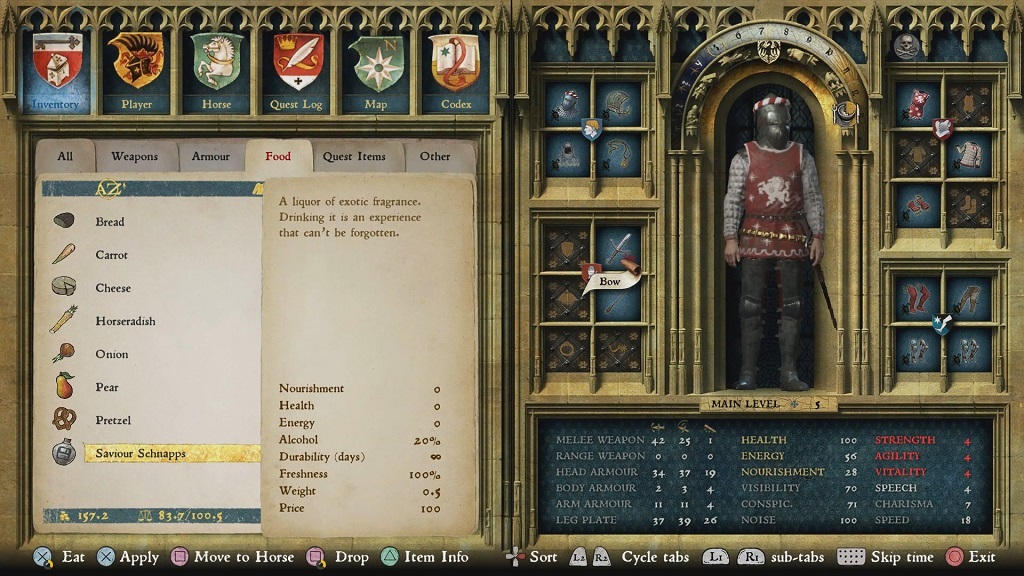 Kingdom Come: Deliverance PS4; savior schnapps