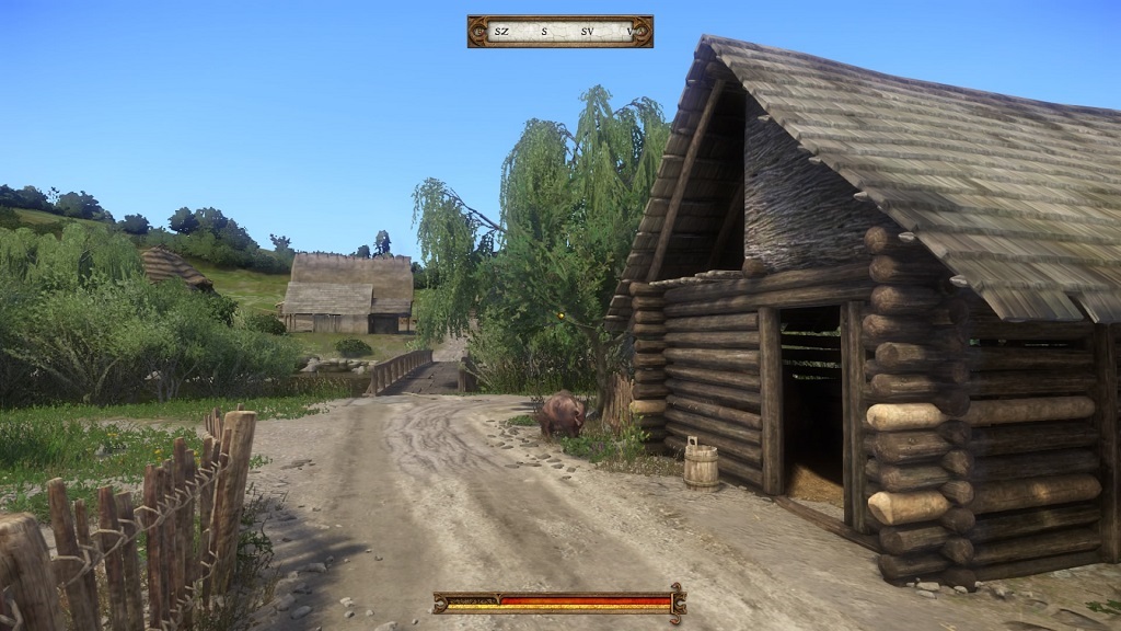 Kingdom Come: Deliverance PS4; dedinka