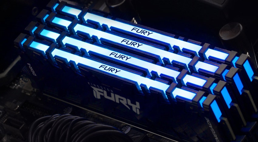 Kingston; FURY; RAM; pamäťové moduly; komponenty;logo;