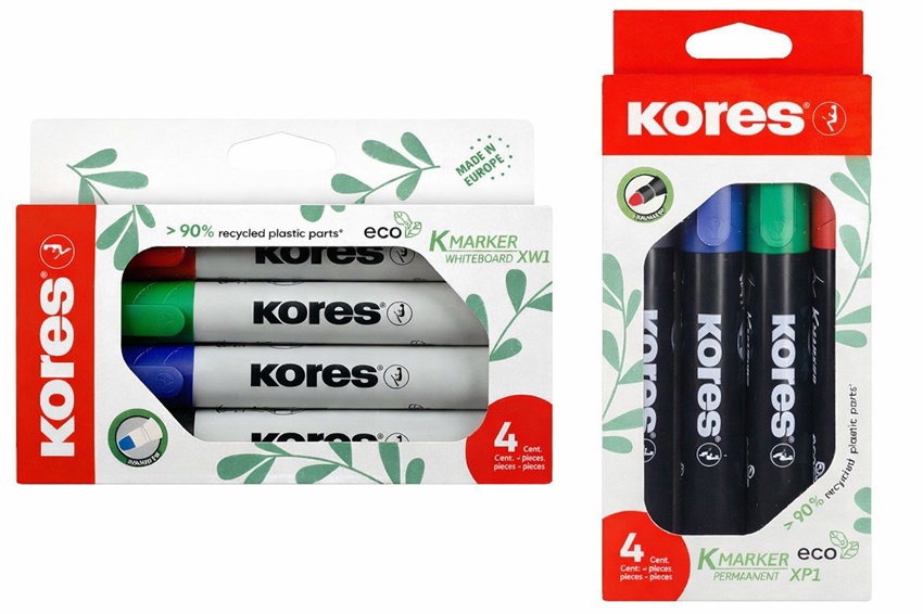 Popisovače K-Marker Kores ECO