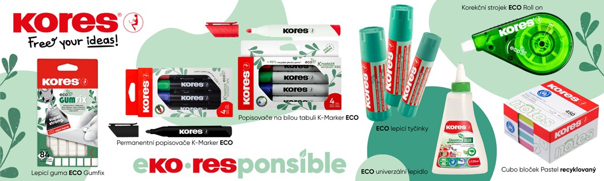 Kores ECO kancelárske potreby