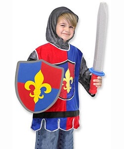 Kostýmy bojovníkov rytier