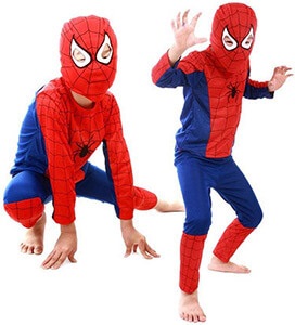 Kostým hrdinov Spiderman