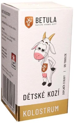 Kozie colostrum pre deti