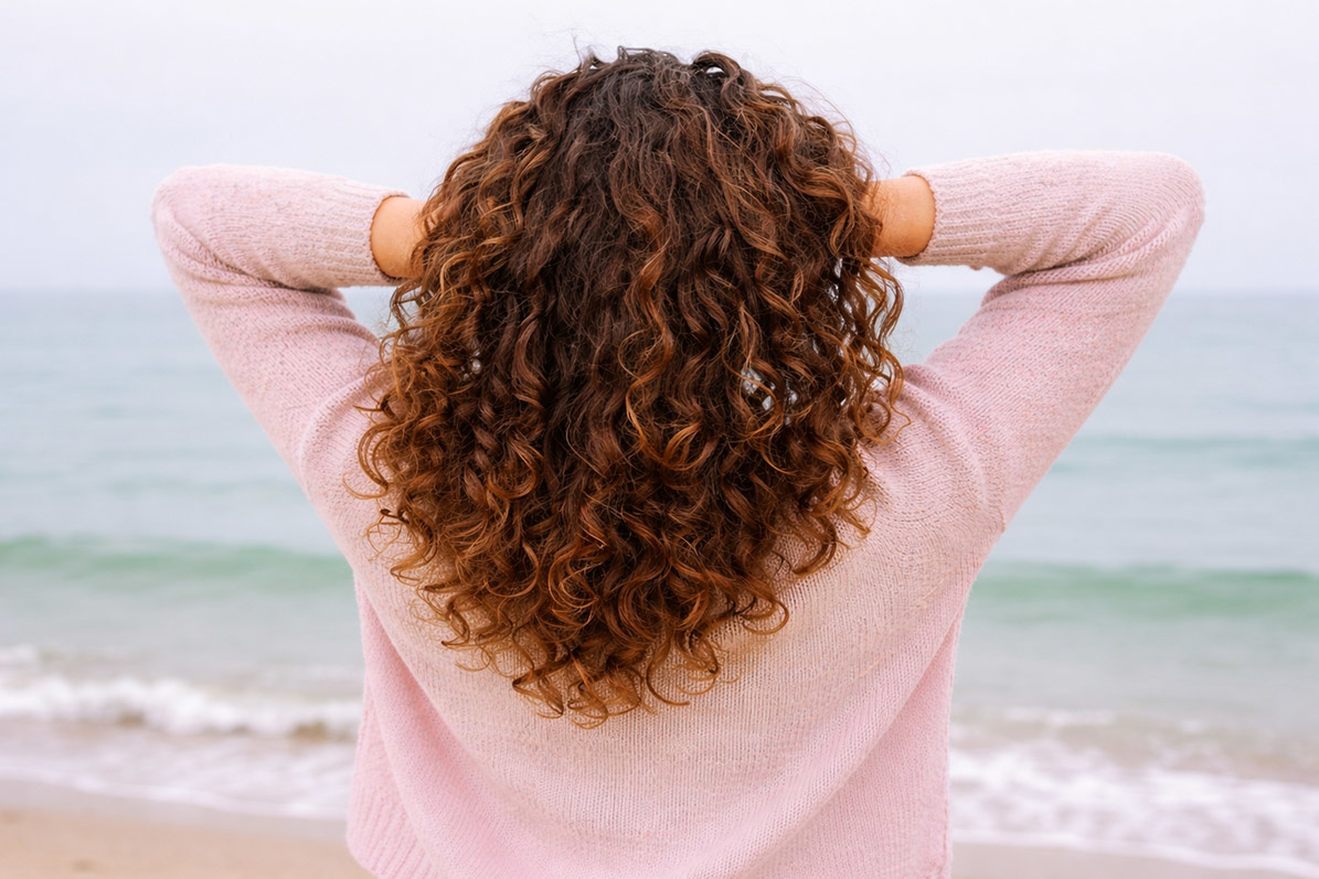 Kučeravé vlasy starostlivosť