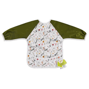 Kvetinový podbradník s rukávmi