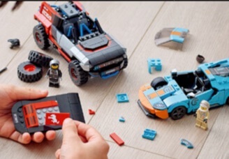 LEGO autá známych hrdinov