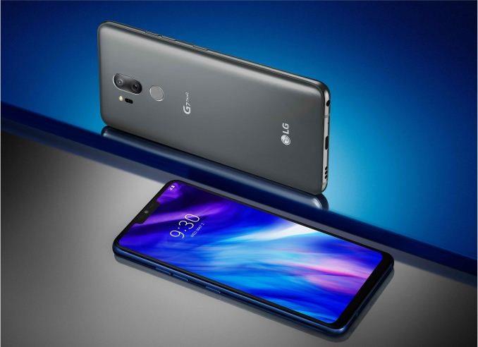 LG G7 modrý variant