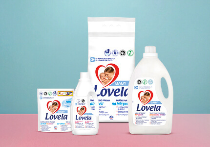 Lovela baby pracie prášky
