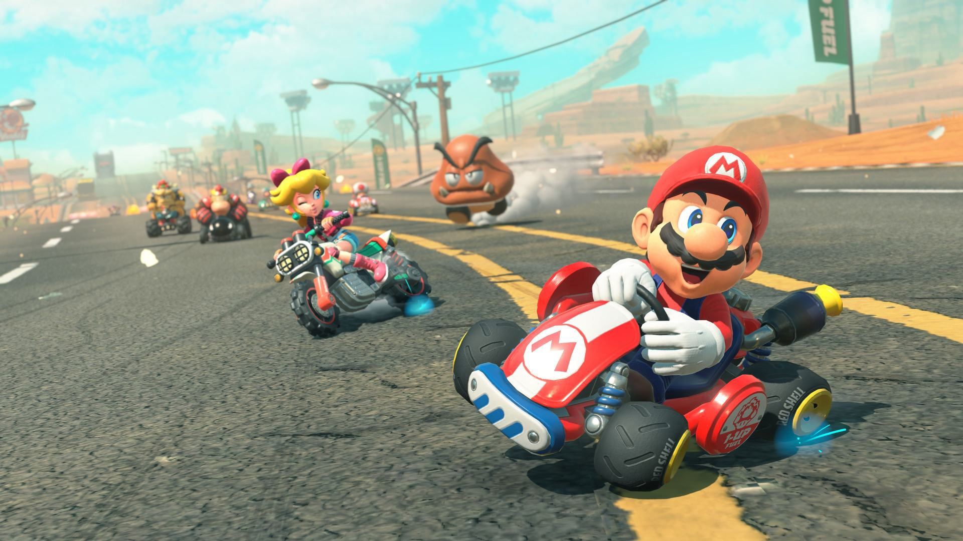Mario Kart World; screenshot: cover